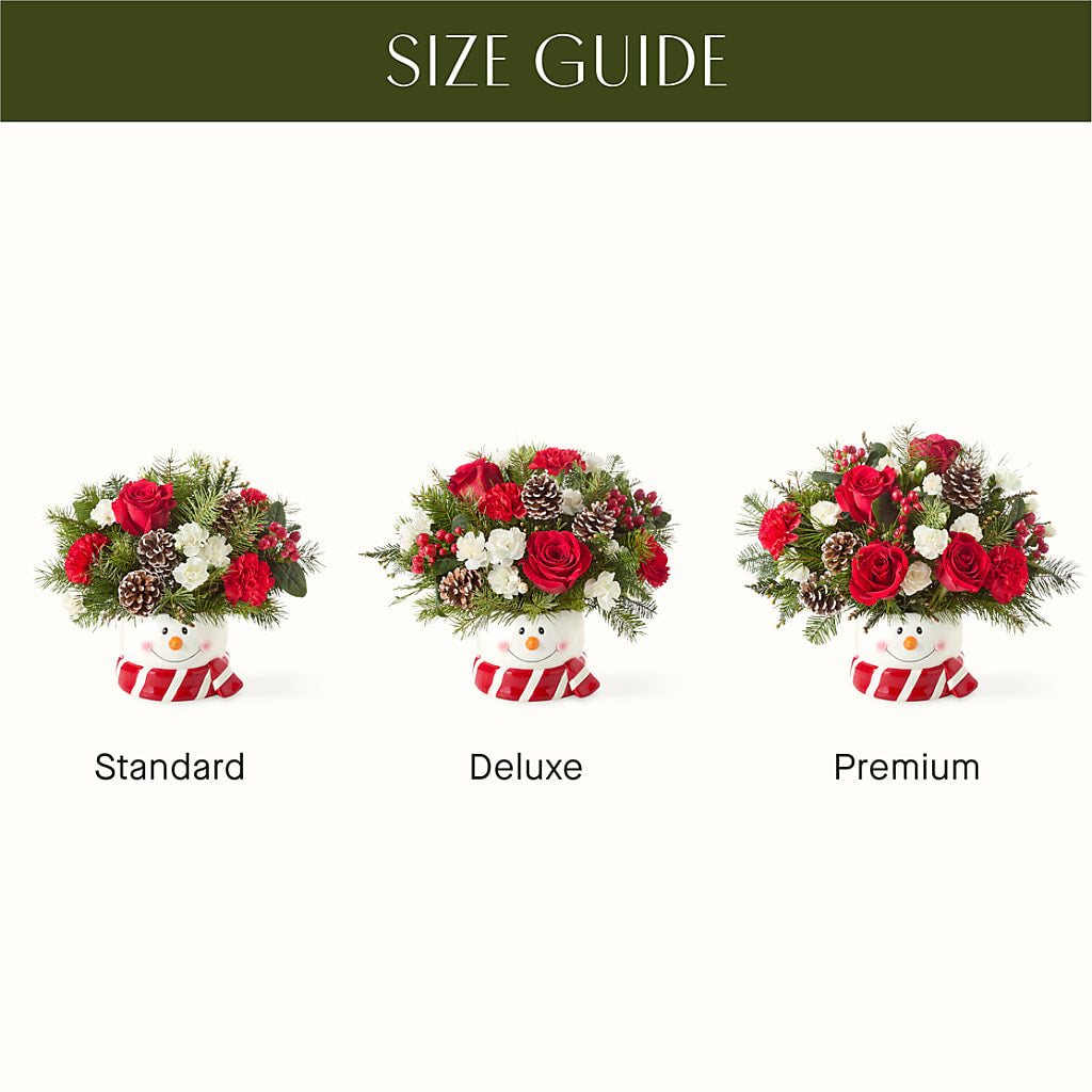 Jolly Snowman Bouquet –  Flowersusa.net, Tontitown AR