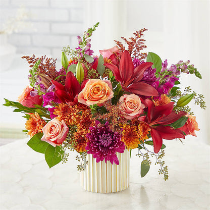Burgundy Landscape Bouquet –  Flowersusa.net, Tontitown AR