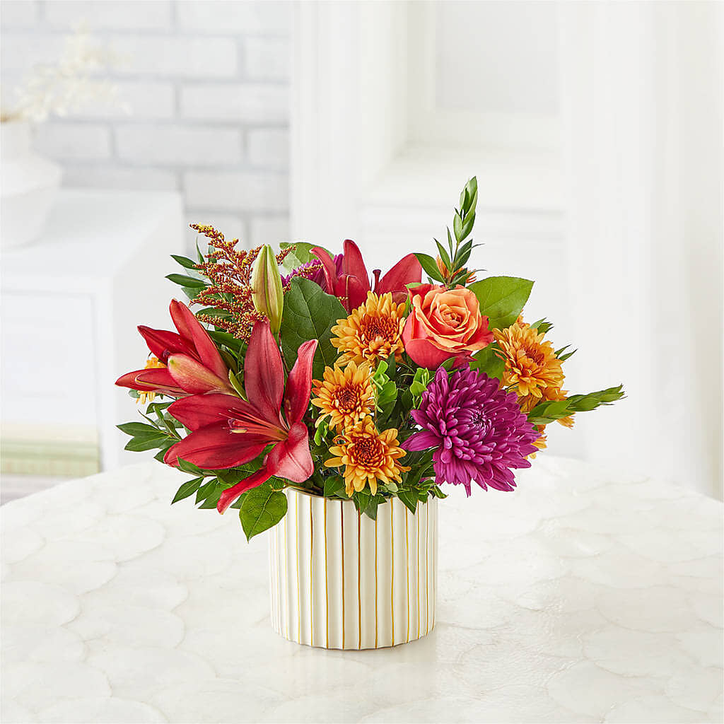 Burgundy Landscape Bouquet –  Flowersusa.net, Tontitown AR