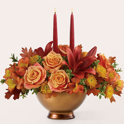 Harvest Table Centerpiece –  Flowersusa.net, Tontitown AR