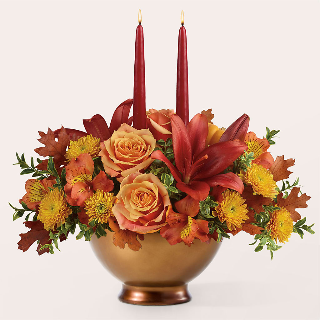 Harvest Table Centerpiece –  Flowersusa.net, Tontitown AR