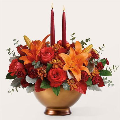 Fruits of Fall Centerpiece –  Flowersusa.net, Tontitown AR