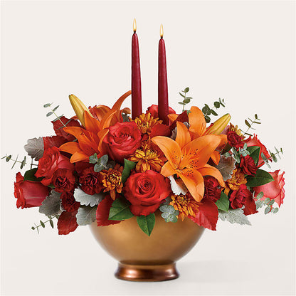 Fruits of Fall Centerpiece –  Flowersusa.net, Tontitown AR