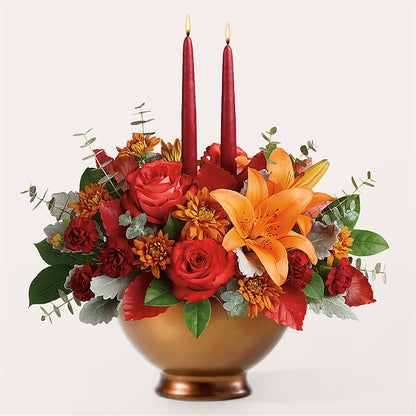 Fruits of Fall Centerpiece –  Flowersusa.net, Tontitown AR