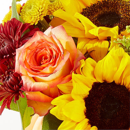 Golden Gourd Pumpkin Bouquet –  Flowersusa.net, Tontitown AR