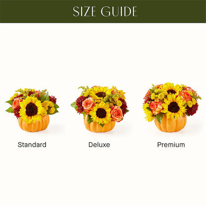 Golden Gourd Pumpkin Bouquet –  Flowersusa.net, Tontitown AR