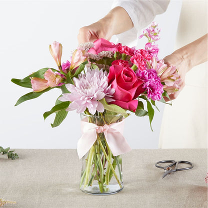 Pink Ribbon - A Florist Original –  Flowersusa.net, Tontitown AR