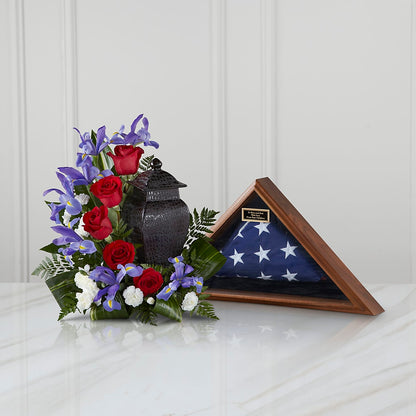 Patriotic Tribute Arrangement –  Flowersusa.net, Tontitown AR