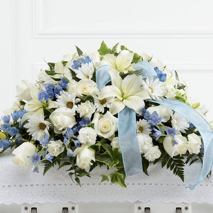 Tender Treasure Casket Spray –  Flowersusa.net, Tontitown AR