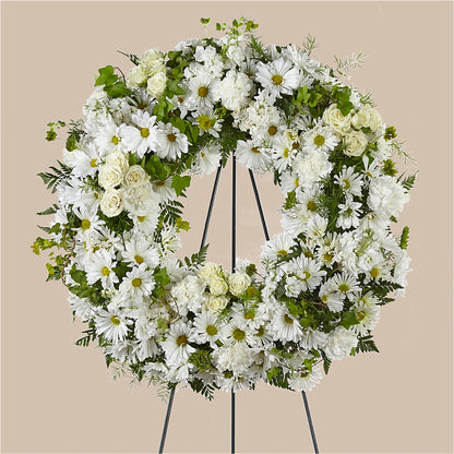 Faithful Wishes Wreath –  Flowersusa.net, Tontitown AR
