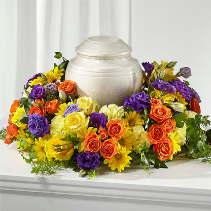 Blossoms of Remembrance Cremation Adornment –  Flowersusa.net, Tontitown AR