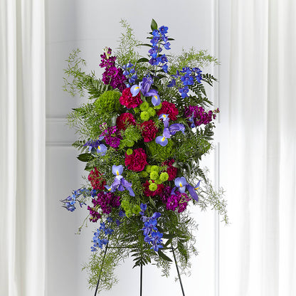 Heavenly Skies Standing Spray –  Flowersusa.net, Tontitown AR