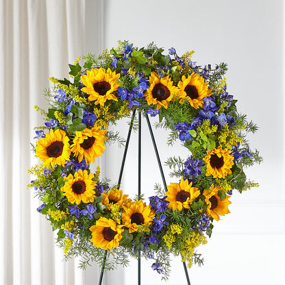 Bright Rays Wreath –  Flowersusa.net, Tontitown AR
