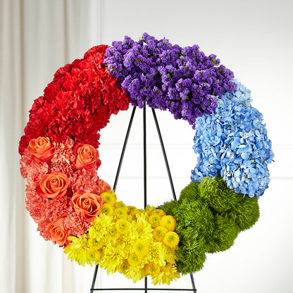 Circle of Love Wreath –  Flowersusa.net, Tontitown AR