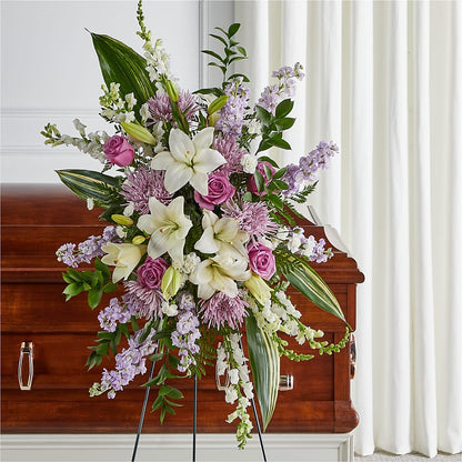 Grateful Hearts Standing Spray –  Flowersusa.net, Tontitown AR