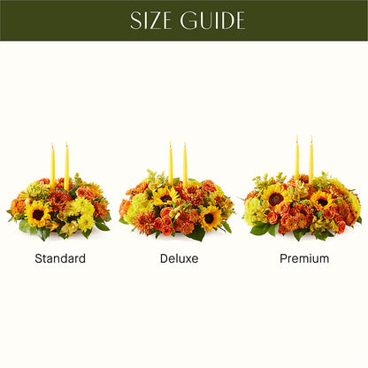 Autumn Harmony Centerpiece –  Flowersusa.net, Tontitown AR