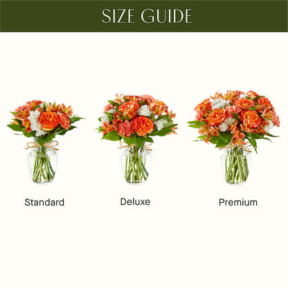 Apricot Glow Bouquet –  Flowersusa.net, Tontitown AR
