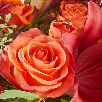 Crimson Leaves Bouquet –  Flowersusa.net, Tontitown AR