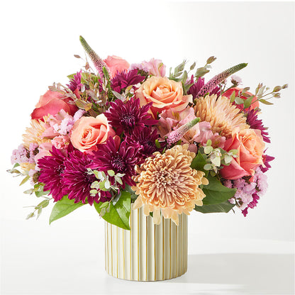 Berry Cobbler Bouquet with Ivory Vase –  Flowersusa.net, Tontitown AR