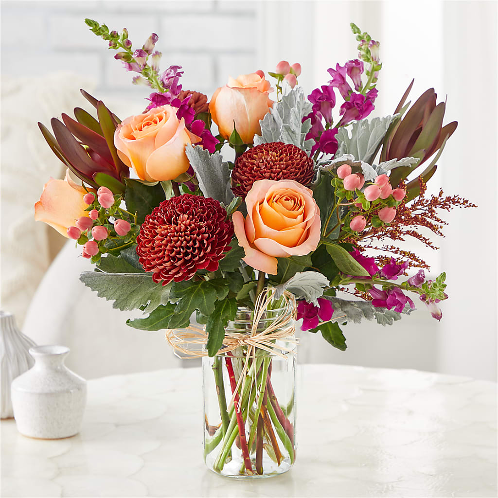 Moody Hues Bouquet –  Flowersusa.net, Tontitown AR